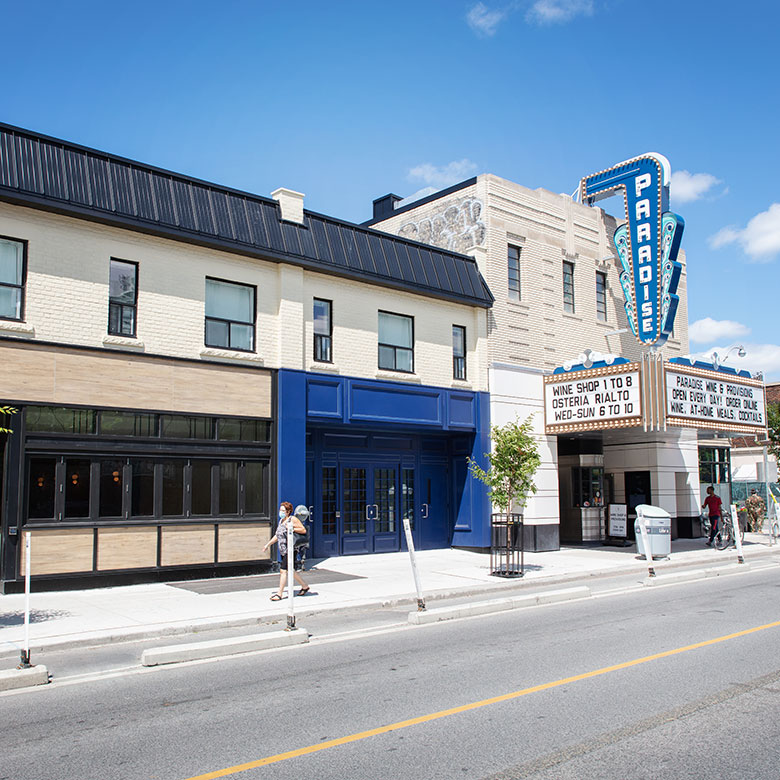 Paradise Theatre in Toronto, ON