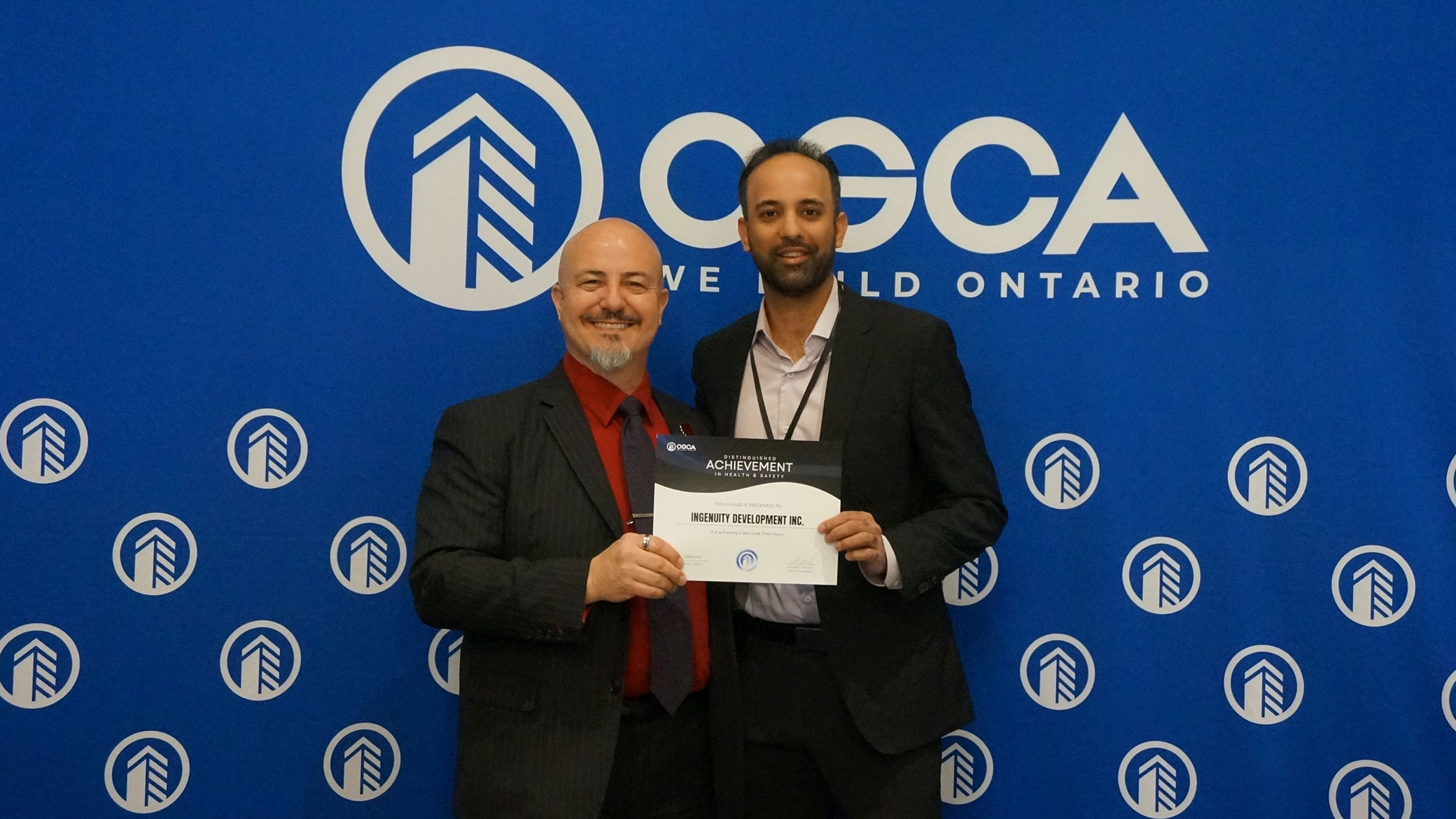 OGCA ingenuity distinguished achievement award in health and safety 01