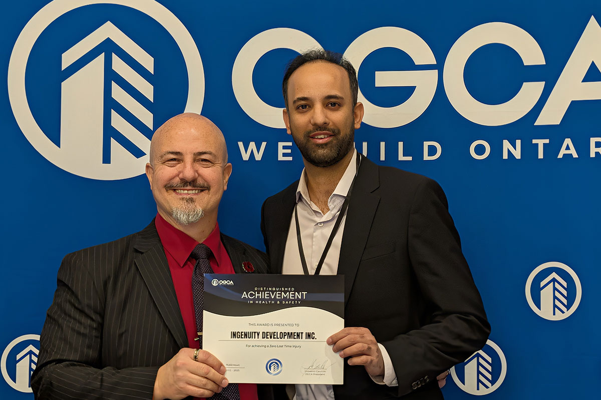 Ingenuity receives Distinguished Achievement Award from OGCA